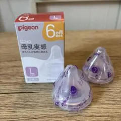 【新品未使用】 ピジョン 母乳実感 Lサイズ 2個入