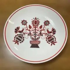 クレイユモントロー 柊 プレート ヒイラギ 深皿 フランスアンティーク