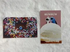 パペットスンスン スマロイド カード ドーナツ アイス ノンノン