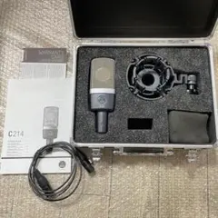 美品】#679 AKG コンデンサーマイク C214 - メルカリ