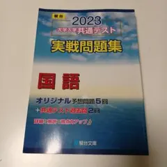 駿台2023 大学入学共通テスト実戦問題集　国語　駿台文庫　解答・解説編