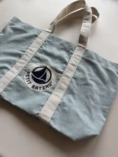 PETIT BATEAU トートバッグ ストライプのサムネイル
