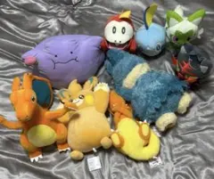 【タグ付き】ポケットモンスター ぬいぐるみ まとめ売り
