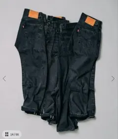 Levi’s 30th 別注 BIG E 501(R) BLACK L28