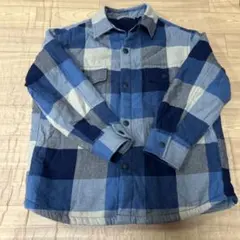 裏ボア　シャツ　ユニクロ　120