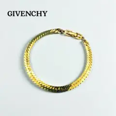 【美品】GIVENCHY ジバンシー　喜平　ブレスレット　ゴールド　GP 19㎝