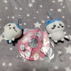 新品☆ちいかわ☆ノベルティ☆ミニうきわ☆キーホルダー☆ちいかわらんど☆3点セット