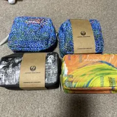 JAL ビジネスクラス　アメニティ　4個セット