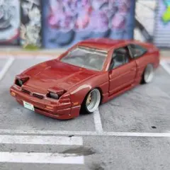 トミカ改造 日産 GTR R32 プレミアム 全塗装☆深リムホットウィール