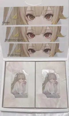 にじさんじ 星川サラ TOPARDS 外箱 + クリアカード