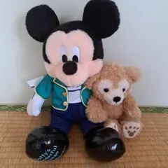 ディズニー　ミッキー&ダッフィーぬいぐるみ　ワンダフルヴォヤッジ
