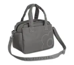 最終値下げ　新品　マリークワント　ナイロン　デイジー　ステッチ　ショルダーバック