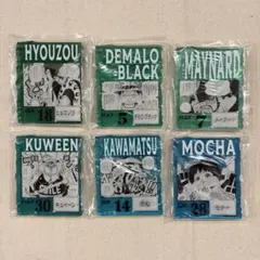 ONE PIECE BASE SHOPくじ　アクリルブロックチャーム　6個セット