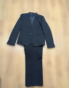 ネイビーシングルボタン スーツ