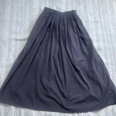 無印良品 コットン フレア ロングスカート 【即日発送】のサムネイル