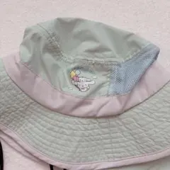 【美品】サンリオ シナモロール UVカット ハット キッズ 54cmのサムネイル