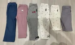 プティマイン パンツ6本セット 90 女の子 保育園用　まとめ売り