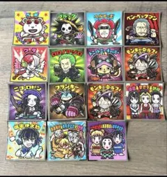 ビックリマンチョコ　ワンピースマンREDシール　鬼滅の刃マン　遊郭編　シール