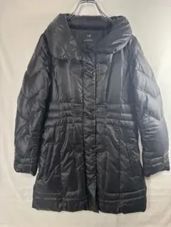 23区 ロングダウンコート ブラック 38 ダウン95% 軽量暖か レディース