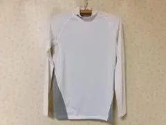 101336　アンダーアーマー　ヒートギア　長袖カットソー　白　LG