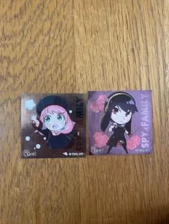 SPY×FAMILY ちびキャラ ステッカー 2枚セット