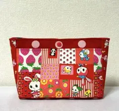 バッグインバッグ◈ハニーチューン・レッド