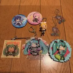 VOCALOID 初音ミク 缶バッジ キーホルダー まとめ売り 雪ミク 缶バッジ 初音ミク アクリルキーホルダー まとめ売り - メルカリ