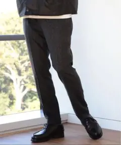 BEAMS / フランネル スラックス　Lサイズ