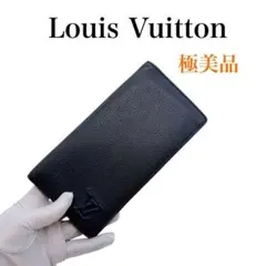 定価14.5万超美品】ルイヴィトンローファーモノグラム金具黒レザー25.5