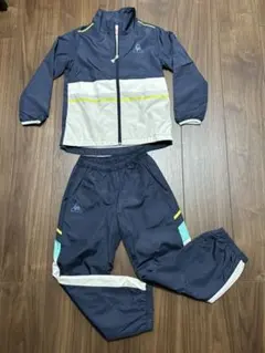 ルコック　ウインドブレーカー上下(120)美品のサムネイル