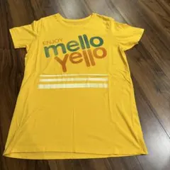コカコーラ メローイエロー 企業系 レトロロゴ Tシャツ L 黄色のサムネイル