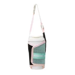 【美品】スターバックス ワンマイルTOGOホルダーピンクエメラルド