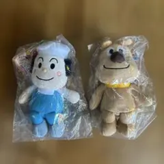 【新品未使用】アンパンマン シリーズ　ぬいぐるみ　　バタコさん　めいけんチーズ