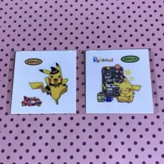 ポケモン デコキャラシール 第203弾 第206弾 ピカチュウ ハロウィン