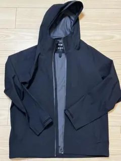 UNIQLO ブロックテックパーカー メンズSサイズ 黒