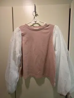 アベイル パール付きトップス M ピンクのサムネイル