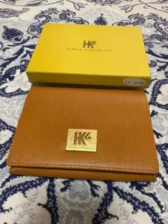【美品】HIROKO KOSHINO bis 二つ折り財布 ブラウンのサムネイル