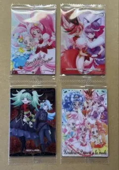 プリキュア ウエハース12 4枚セット