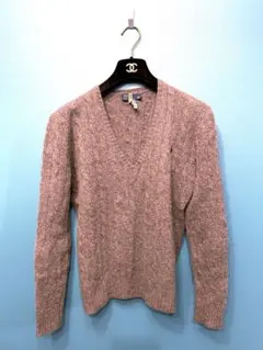 POLO RALPH LAUREN グレー ニット L カシミヤ混