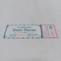 Mrs. GREEN APPLE 　Wonder Museum東京