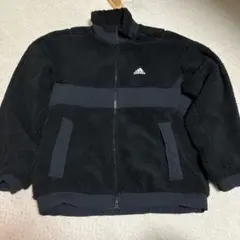 ブラック フリースジャケット