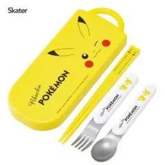 ポケモン ピカチュウ スプーン フォーク 箸セット cのサムネイル