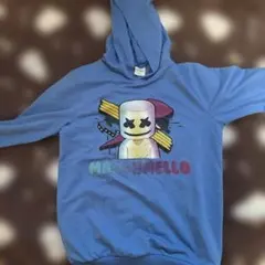 Marshmello パーカー ブルー 150cm