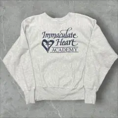 00s チャンピオン リバースウィーブ アメリカ 名門女子校 スウェット 短丈