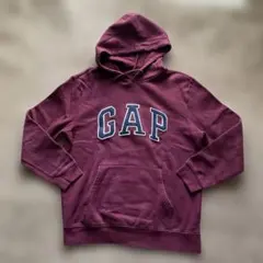 GAP フード付きパーカー XL バーガンディ - メルカリ