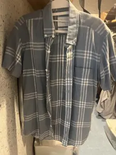 SATURDAYS SURF NYC 半袖シャツ SMALL グレー系チェックのサムネイル