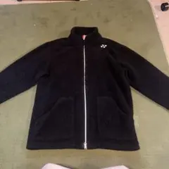 YONEX ブラック フリースジャケット LＬサイズ