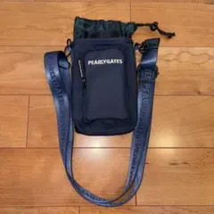 PEARLY GATES ネイビー ショルダーバッグ