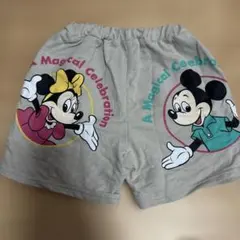 ディズニー ミッキー ミニー ハーフパンツ 90cm