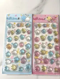 しずくちゃん　ボンボンドロップシール　2枚セット